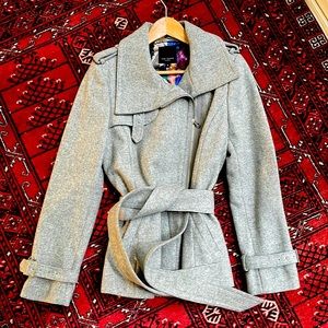 Ted Baker Wool Felt Jacket - Sz 3